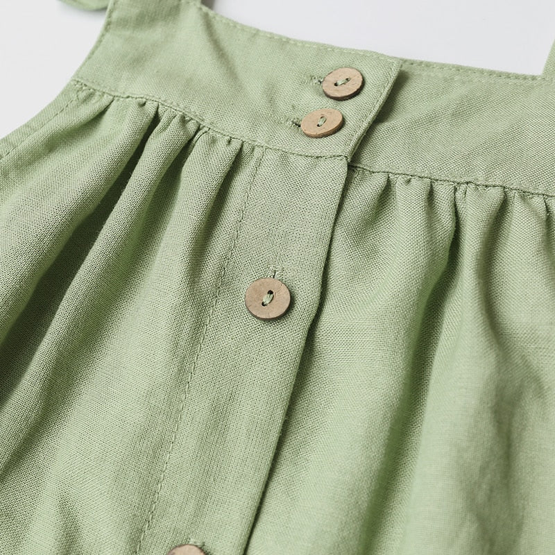 שמלת כותנה מקסימה- שנהב